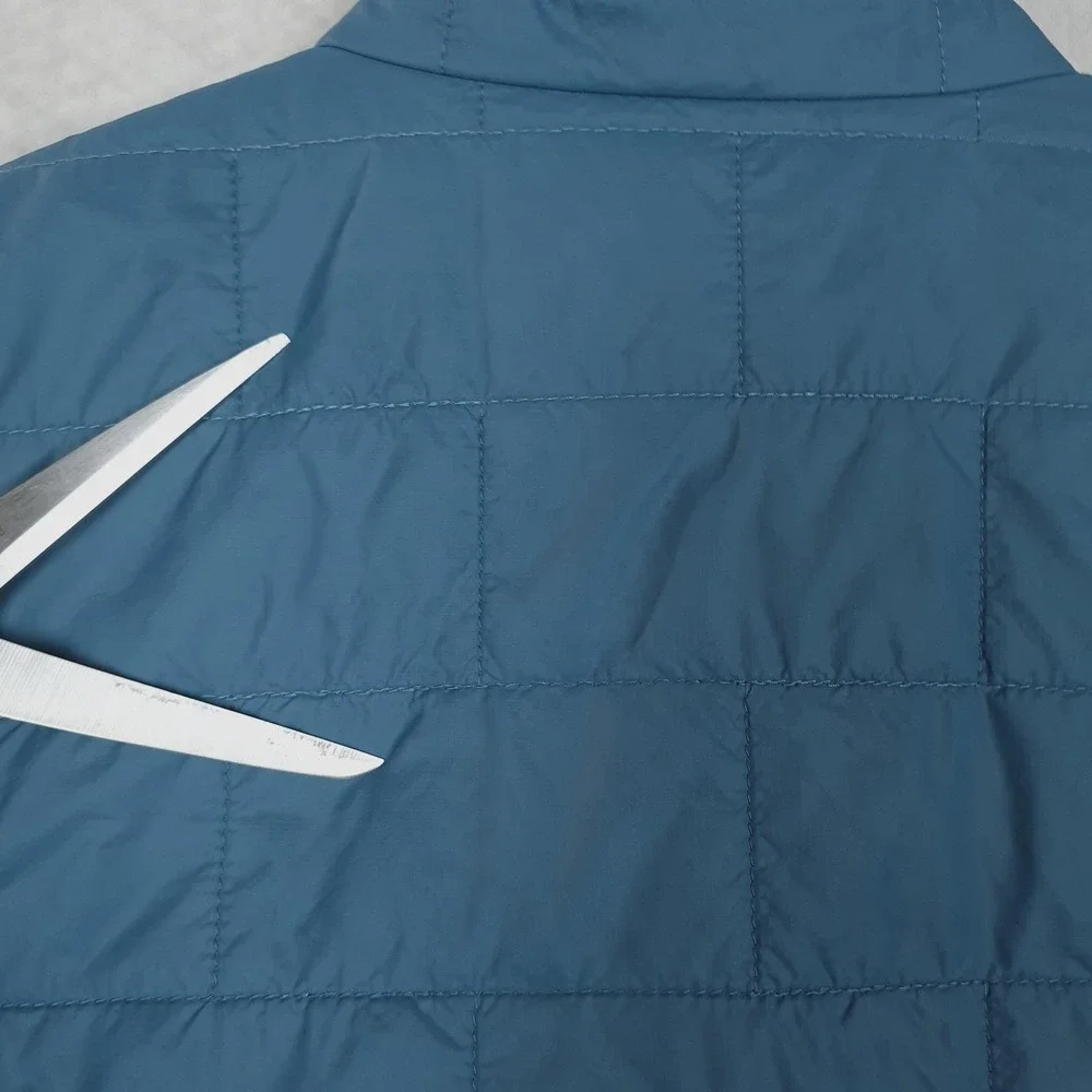 Patagonia Jacket Kids Small 7-8 Blue Nano Puff Brick Quilted PrimaLoft Insulated